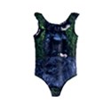 Gotthic Girl With Umbrella Kids  Frill Swimsuit View1