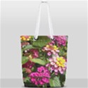 Summer Lantana w Bee Full Print Rope Handle Tote (Small) View1