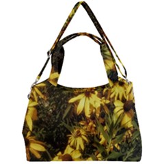 Echinacea Paradoxa Double Compartment Shoulder Bag by Riverwoman