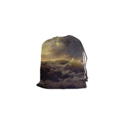 Andreas Achenbach Sea Ocean Water Drawstring Pouch (xs) by Sudhe