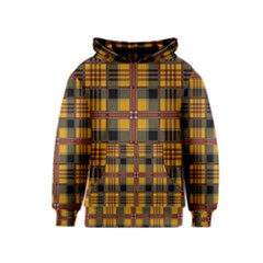 Plaid 5 Kids  Pullover Hoodie by ArtworkByPatrick