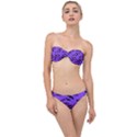 Bats pattern Classic Bandeau Bikini Set View1