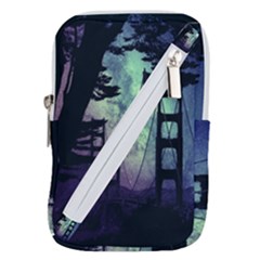 Bridge Construction Trees Belt Pouch Bag (large) by Simbadda