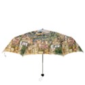 Architecture Town Travel Water Folding Umbrellas View3