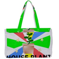 House Plant Canvas Work Bag by okhismakingart
