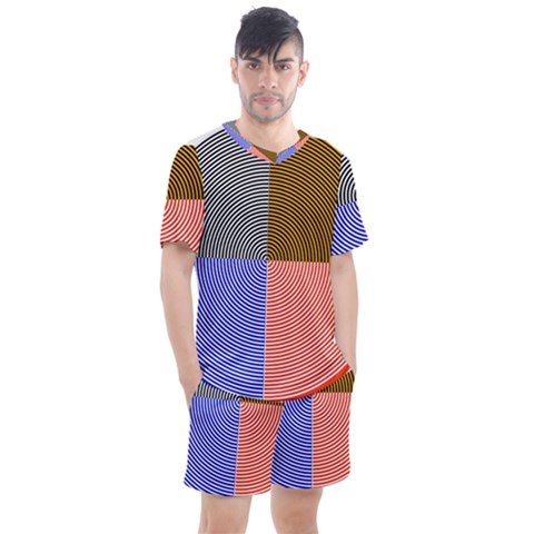 Circles Men s Mesh Tee And Shorts Set by impacteesstreetweareight