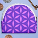 Pattern Texture Backgrounds Purple Horseshoe Style Canvas Pouch View2