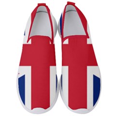 Uk Flag Men s Slip On Sneakers by FlagGallery