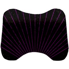 Laser Show Festival Head Support Cushion by HermanTelo