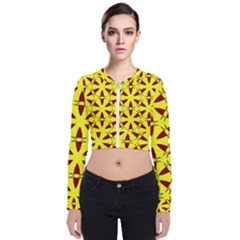 Backgrounds Texture Pattern Texture Long Sleeve Zip Up Bomber Jacket by Simbadda