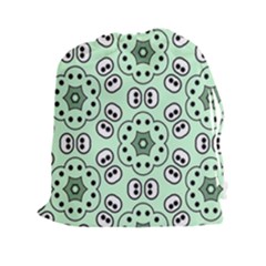 Background Texture Dots Pattern Drawstring Pouch (xxl) by Simbadda