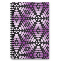 Pattern Purple Seamless Design 5 5  X 8 5  Notebook by Simbadda