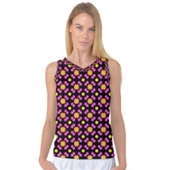 Pattern Colorful Texture Design Women s Basketball Tank Top by Simbadda