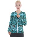 Background Organic Pattern Alie Casual Zip Up Jacket View1