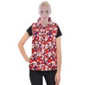 Nicholas Santa Christmas Pattern Women s Button Up Vest View1