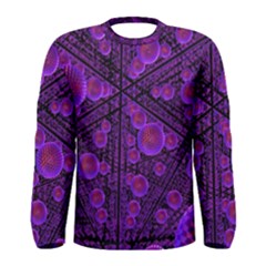 Spheres Combs Structure Regulation Men s Long Sleeve Tee by Simbadda