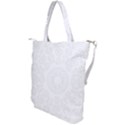Circle Vector Background Abstract Shoulder Tote Bag View2