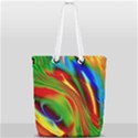 Artwork Digital Art Fractal Colors Full Print Rope Handle Tote (Small) View2