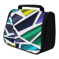 Mosaic Shapes Full Print Travel Pouch (small) by Vaneshart