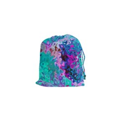 Background Texture Pattern Drawstring Pouch (xs) by Vaneshart