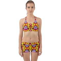 Abstract 27 Back Web Gym Set by ArtworkByPatrick