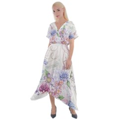 Wedding 979940 1280 Cross Front Sharkbite Hem Maxi Dress by vintage2030