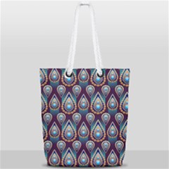 Seamless Pattern 1085285 960 720 Full Print Rope Handle Tote (small) by vintage2030