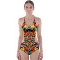 Abstract 30 Cut-Out One Piece Swimsuit View1