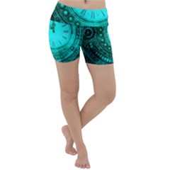 Steampunk 3891184 960 720 Lightweight Velour Yoga Shorts by vintage2030