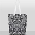 Grid Pattern Backdrop Full Print Rope Handle Tote (Small) View2