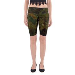 Vermont Trees Yoga Cropped Leggings by SusanFranzblau