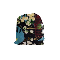York 1 2 Drawstring Pouch (medium) by bestdesignintheworld
