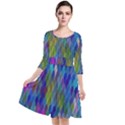 Background  Quarter Sleeve Waist Band Dress View1