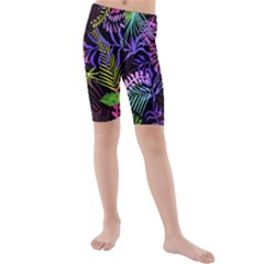 Leaves  Kids  Mid Length Swim Shorts by Sobalvarro