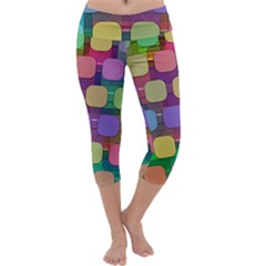 Pattern  Capri Yoga Leggings by Sobalvarro