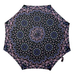 Background Kaleidoscope Abstract Hook Handle Umbrellas (small) by Wegoenart