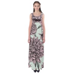 Flowers Empire Waist Maxi Dress by Sobalvarro