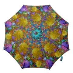 Apo Flower Power  Hook Handle Umbrellas (small) by WolfepawFractals