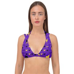 Elegant Pugs Double Strap Halter Bikini Top by ElegantGP