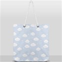 Kawaii cloud pattern Full Print Rope Handle Tote (Large) View2
