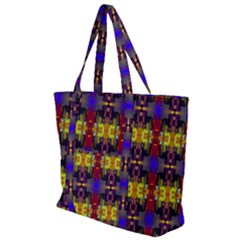 Abstract 34 Zip Up Canvas Bag by ArtworkByPatrick