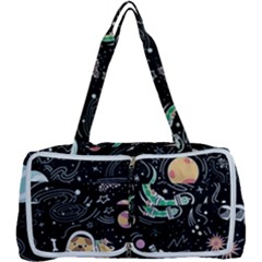 Animals Galaxy Space Multi Function Bag by Vaneshart