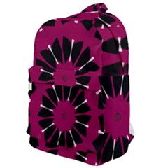 Pink And Black Seamless Pattern Classic Backpack by Vaneshart
