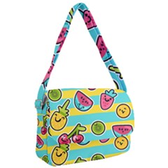 Summer Fruits Patterns Courier Bag by Vaneshart