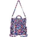 Marble Texture Print Fashion Style Patternbank Vasare Nar Abstract Trend Style Geometric Crossbody Backpack View3