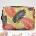 Tropical Seamless Pattern With Exotic Palm Leaves Make Up Pouch (Medium) View1