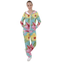 Hibiscus Women s Tracksuit by Sobalvarro