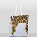 Giraffe Full Print Rope Handle Tote (Small) View2