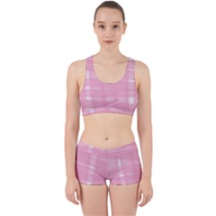 Pink Ribbon Work It Out Gym Set by snowwhitegirl