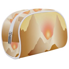 Twilight Mountain Landscape Sky Makeup Case (medium) by Vaneshart